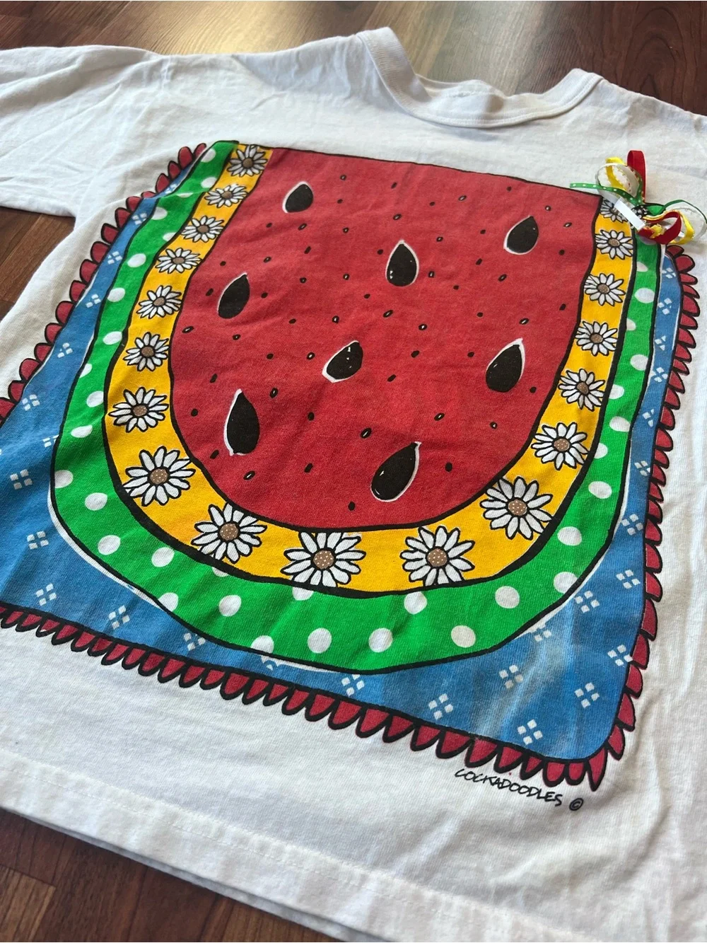 Vintage Whimsical & Colorful Watermelon Tee